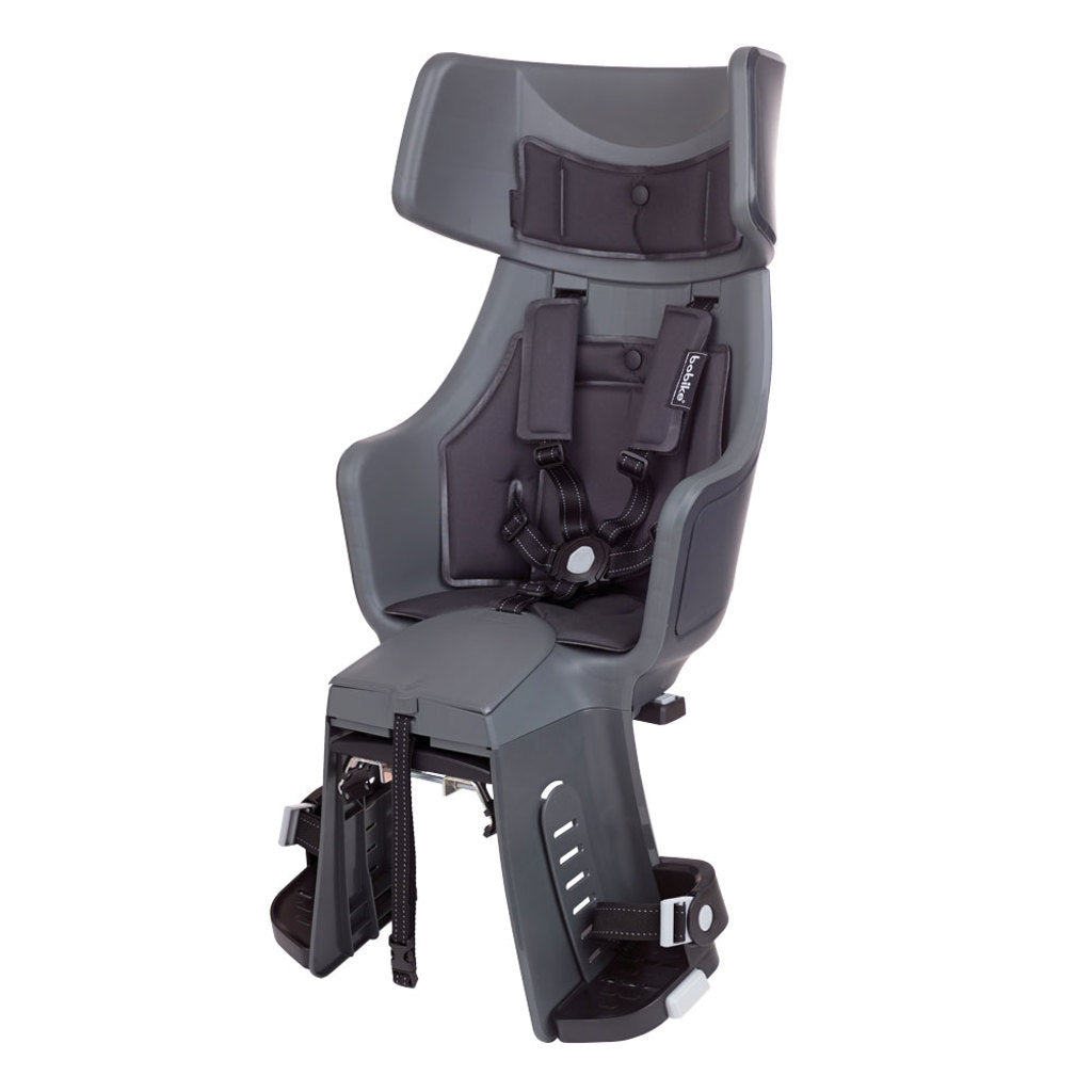 Achterzitje Bobike Exclusive Tour Plus Led - Dragerbevestiging Urban Grey Achterzitje Bobike Exclusive Tour Plus Led - Dragerbevestiging Urban Grey